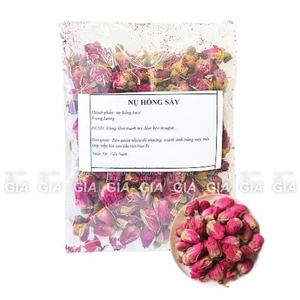 Nụ hoa hồng sấy khô nguyên bông gói 100g - pha trà, làm bánh