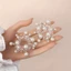 Giá đỡ đuôi ngựa JVSUB, Không làm hỏng tóc Dây buộc tóc trong suốt, Dây điện thoại dày thanh lịch