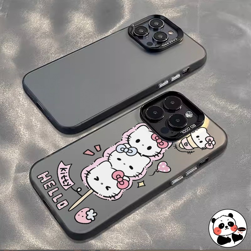 Vỏ Mèo KT Cho OPPO Find X7 X6 X5 A17 A17K A16K A16E A95 A83 A71 A39 A37 F11 Pro F1S F7 F5 A36 A76 A96 Neo 9 A12 A7 A5S Vỏ Điện Thoại Cứng Hoạt Hình Dễ Thương Hello Kitty Girl