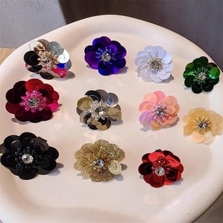 1 Chiếc Flash Kim Cương Handmade Đính Hạt Hoa Giày Dây Kẹp Khóa Ngọt Ngào Cao Cấp Trang Trí Giày Quyến Rũ Phụ Kiện Giày Thể Thao Nữ