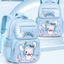 SQ11 Sanrio Kuromi My Melody Học sinh tiểu học Túi đi học Bảo vệ cột sống Cô gái dễ thương Lớp 1-6 Trẻ em Backpac