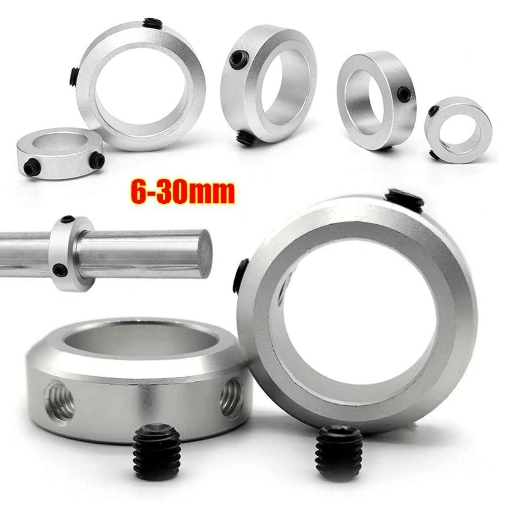 Vòng giữ định vị hợp kim nhôm kèm ốc vít, loại vít 6-30mm, đường kính 6-30mm