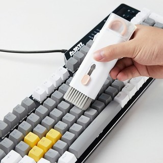 Bộ Dụng Cụ Vệ Sinh Laptop - Máy tính - Bàn Phím - Tai Nghe Airpod Đa Năng 7 in 1 Siêu Nhỏ Gọn Macbox  SUNND