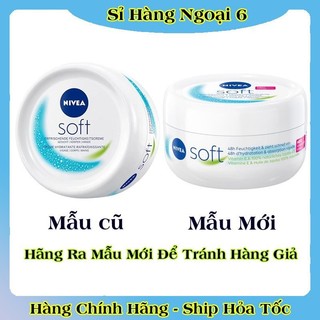 [auth] Kem dưỡng da Nivea Soft 200ml dưỡng ẩm chống nẻ chống khô mốc- Nội địa Đức Đủ Bill [Hot]