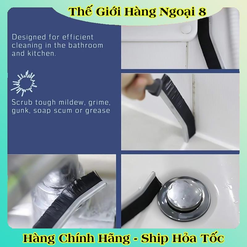 [1 chiếc] Bàn Chải Vệ Sinh Khe Hở Đa Năng, Chổi Cọ Vệ Sinh Góc Rãnh Nhỏ Hẹp Góc Chết Tiện Dụng