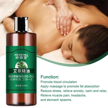 Dầu Massage Toàn Thân Gừng 100ml Dầu Cạo Dầu Bôi Trơn Cơ Thể Tinh Dầu Massage Dầu K0E9