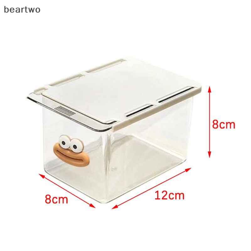 < Beartwo > Dưới Gương Tủ Ngăn Kéo Sắp Xếp Trong Suốt Đơn Giản Tủ Phòng Tắm Bông Hộp Đựng Mỹ Phẩm Kéo Ra Kệ Hộp Bảo Quản Đẹp