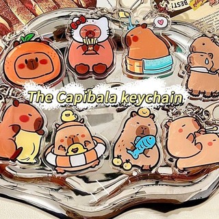 Móc Khóa Capybara Sáng Tạo Hoạt Hình Vui Nhộn Dễ Thương Kapibala - Xưởng Én decor
