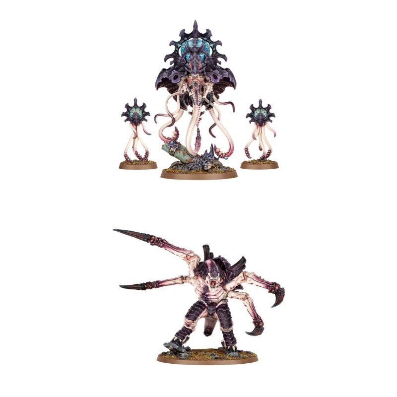 Tyranids eamer-Killer / Neurotyrant Mô hình nhựa không sơn Mô hình vi ...
