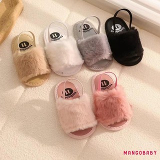 Mg-infant Bé Gái Dép Sang Trọng Chống Trơn Trượt Đế Mềm Trong Nhà Tập Đi Prewalker Đầu Tiên Giày Tập Đi