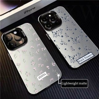Ốp điện thoại mờ hình hoa màu trắng trung tâm mua sắm cho Xiaomi Poco F3 F4 GT X3 NFC F5 F6 X6 X5 M6 Pro C61 C65 C55 C31 M3 M4 M5 M5S Vỏ chống sốc cao cấp