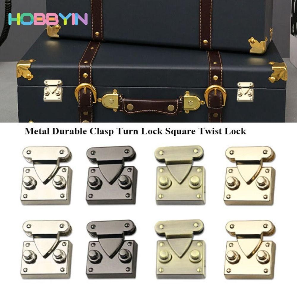 Khóa Xoay, Khóa 4 Màu Kim Loại, Ví Bền Phần Cứng Hành Lý DIY Túi Xách