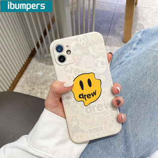 ibumpers Ốp Lưng iPhone Xinh Cao Cấp Drew Ốp Điện Thoại Silicon Mềm Sang Chảnh Chống Bẩn Chống Sốc Cho Iphone 16 15 14 12 13 11 Pro Max IP 7 8 Plus X XS XR
