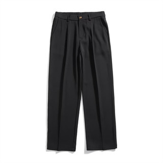 Quần Dichuangzhe Nam Màu Trơn Thẳng Slim Fit Cao Cấp