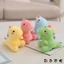 Móc khóa sang trọng khủng long OUSXA, Móc khóa sang trọng mềm mại Đồ chơi búp bê sang trọng khủng long, Móc khóa túi búp bê Mini dễ thương
