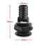 Phụ kiện đầu nối ống, Đầu nối ống xuyên ống màu đen 20 mm, Lắp ống nước bơm nhựa chất lượng cao cho thuyền thoát nước du thuyền