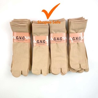 Set 10 đôi tất chống nắng nữ vớ sỏ ngón màu da GVG tiện dụng #T6