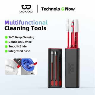 Bộ vệ sinh đa năng ba trong một rỗng GOOJODOQ chổi mềm vệ sinh hiệu quả 360 độ không làm hỏng máy
