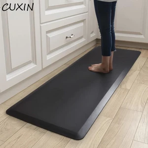 Thảm đứng nhà bếp CUXIN, Thảm nhà bếp chống mệt mỏi chống trượt, Thảm trải sàn mềm dày chống thấm nước gia đình Văn phòng
