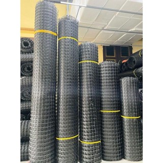 loai 1. luoi nhua nguyen sinh 1m2 dài 50m làm lưới rào vườn, làm chuồng gà, làm chuồng vịt