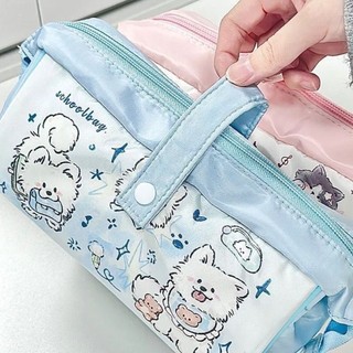Túi đựng bút MEGOCE, Túi đựng văn phòng phẩm dung tích lớn đa chức năng, Bút chì quà tặng dễ thương cho văn phòng trường học