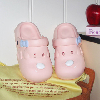 Xixitiao Những Đôi Sandal Họa Tiết Cún Con Ngọt Ngào Và Dễ Thương Dành Cho Nữ Hoàn Hảo Cho Mùa Hè Đi Biển