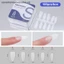 100 Cái / hộp Móng Tay Giả Trong Suốt Bấm Trên Móng Tay Bảo Vệ Móng Tay Giả Đầu Giọt Nước Hình Ngắn Miếng Dán Đầy Đủ Cho Móng Tay [vn]
