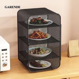 Nhà Bếp Bao Đựng Thực Phẩm Thùng Bảo Quản Có Thể Tái Sử Dụng Tủ 4 Lớp Nắp Đĩa Lưới Cho Bàn Ăn Trong Nhà Nhà Hàng Thức Ăn