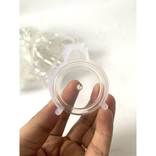 Combo 2 chiếc Cóng Sơn Ca Cóng ăn, uống nhựa kèm tai cài lồng chim chào mào, yến, sơn ca cao cấp