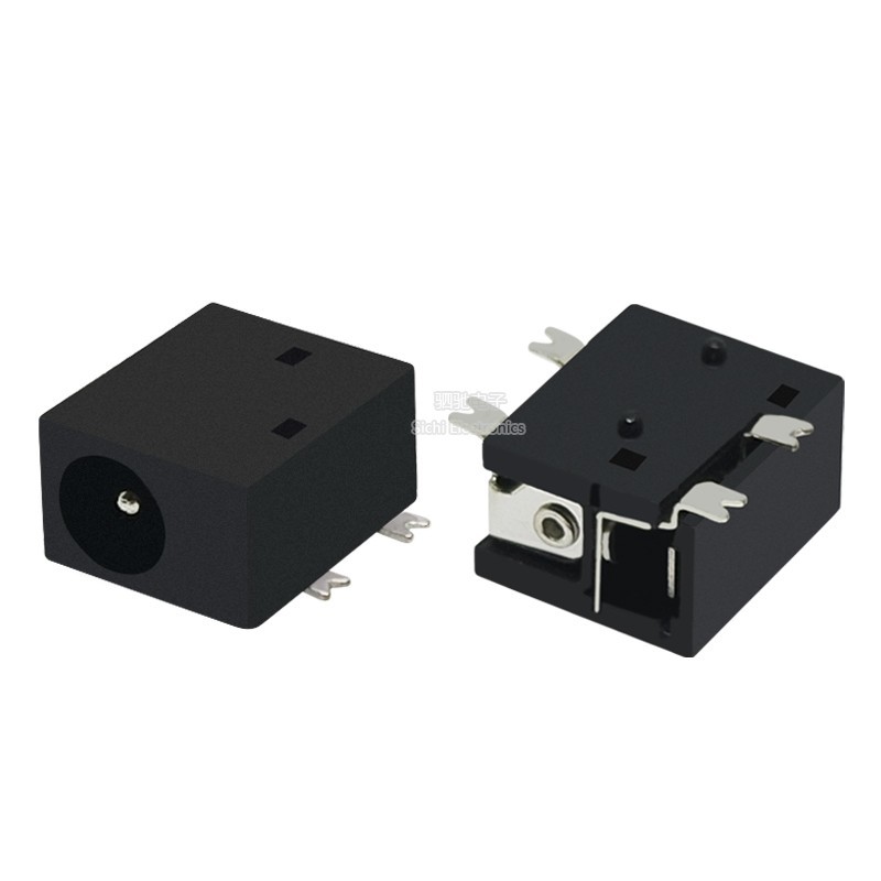 DC Nữ Ổ Cắm DC-033 4 Pin Patch 3.5 * 1.3 Pin 4.0 * 1.7mm Giao Diện DC DC Ổ Cắm Nữ DC Ổ Cắm Điện