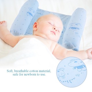 [COD] Gối Chặn Bé Sơ Sinh 1–3 Tháng – Định Hình Đầu, Ngăn Lăn Ngủ, Chất Vải Thô Hoa Thoáng Mát, Thấm Mồ Hôi