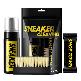 150ML Giày Cleaner Bọt Khô Bộ Làm Sạch Không Nước Sneaker Cleaner Có Bàn Chải Và Vải Cho Giày Trắng Da Lộn Bốt