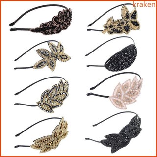 KRA Trang sức flapper thập niên 1920 từ kim loại đính hạt