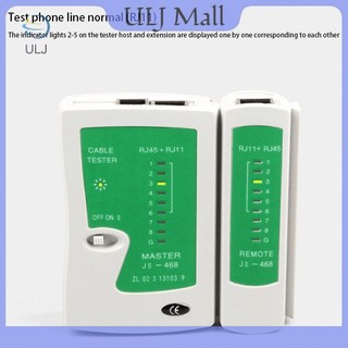 Dụng cụ kiểm tra cáp mạng ULJ RJ45 RJ11 Cat5 Cat6 UTP LAN Cable Test Tool Network Wire Cable Line Detector Công cụ theo dõi.