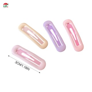 Kẹp tóc nhiều màu sắc cho bé gái, chống trơn trượt hình ngôi sao và trái tim