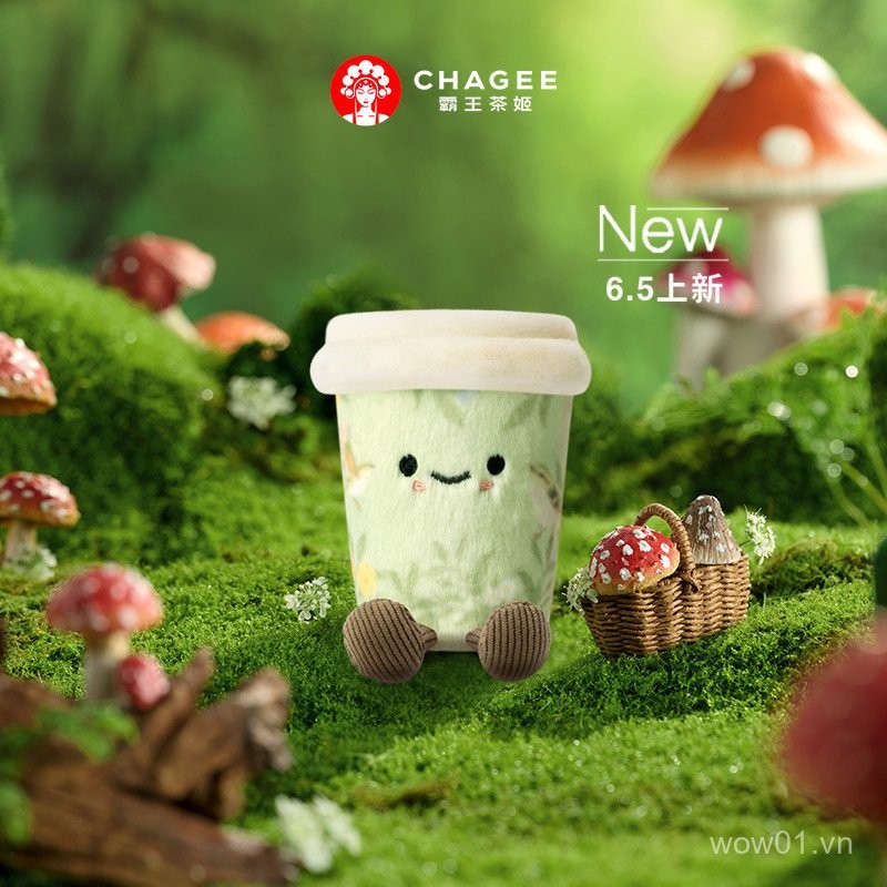 Spike Price [Chính hãng] Overlord Tea Ji Sang Trọng Trà Sữa Cốc Búp Bê Sáng Tạo CHAGEE Búp Bê Móc Khóa Ba Lô Đồ Trang Trí Quà Tặng Cho Bạn Bè Quà Tặng Sinh Nhật Quà Tặng Cho Bạn Bè Quà Tặng