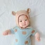 Mũ bảo vệ tai cho bé AMLU, Mũ Cotton thoáng khí cho trẻ sơ sinh, Mũ quây tai gấu thời trang cho trẻ sơ sinh Mùa xuân thu
