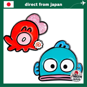 Marker bóng golf nam châm Sanrio Hangyodon – Kẹp mũ golf hình nhân vật dễ thương (HGM001)