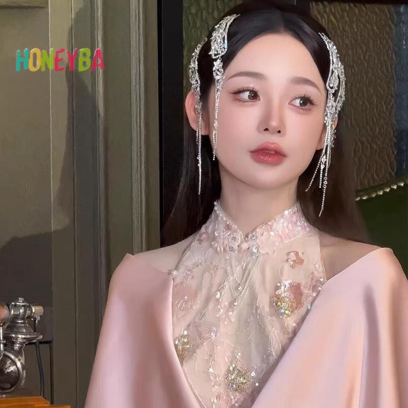 < Honeyba > Dép Thanh Lịch Cho Nữ Bé Gái Hợp Kim Đa Năng Dài Dép Phụ Kiện Tóc Thời Trang Đơn Giản Vỡ Quà Tặng