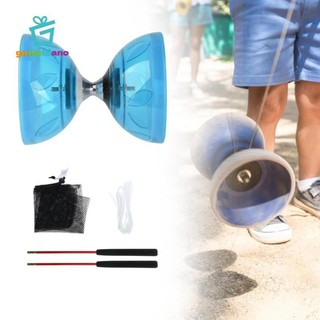 Gamchiano Trung Quốc Diabolo Bộ Đồ Chơi Vui Vẻ Cổ Điển Ba Vòng Bi Cho Người Lớn Trẻ Em Người Mới Bắt Đầu