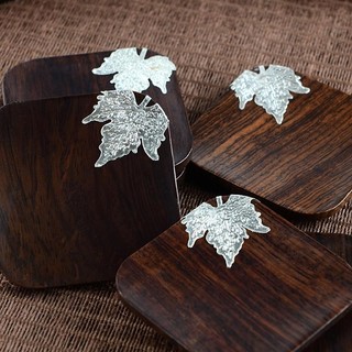 Mun Coaster Gỗ Kung Fu Phụ Kiện Khay Trà Lễ Vuông SCWO