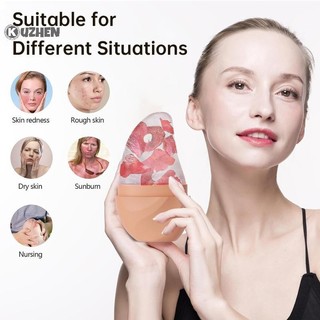 KUZHEN 1 Chiếc Đá Mặt Con Lăn Nâng Mặt Dụng Cụ Đường Viền Hình Xoài Silicon Khuôn Đá Mắt Máy Mát Xa Mặt Làm Đẹp Dụng Cụ Chăm Sóc Da HOT