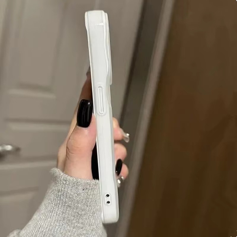 Ốp điện thoại hoạt hình ngôi sao đơn giản Hàn Quốc cho iPhone 16 17 Pro Max 11 12 13 14 15 Pro 16 Plus Vỏ mềm silicon chống sốc màu vàng