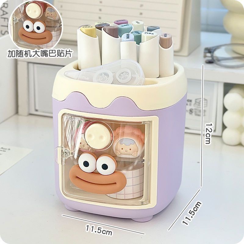 Để Bàn Để Bàn Đa Năng Bút Hộp Bảo Quản Văn Phòng Lợn Sinh Viên Văn Phòng Phẩm Quà Tặng Đồ Trang Trí Trẻ Em Bé Gái