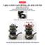 Bộ Ấm Chén Pha Trà Cối Xay Cao Cấp, Thiết kế tinh tế, Đẹp Mắt, Tiện Lợi, kèm hộp quà tặng