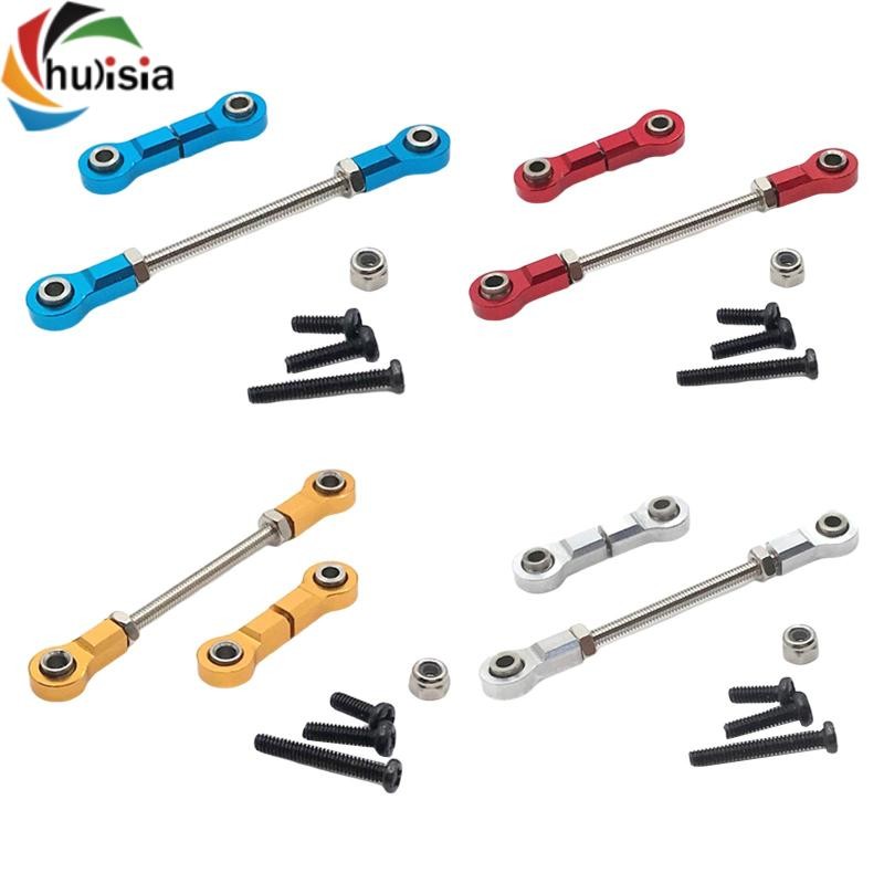chulisia Thanh có thể điều chỉnh Turnbuckle RC Xe mô hình dự phòng Thanh kết thúc Phụ kiện hấp thụ Servo cho K989 284131