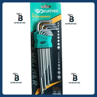 Bộ hoa thị 9 chi tiết - Bộ lục giác bông 9 cây