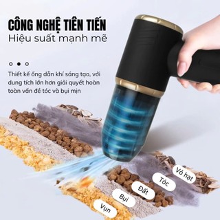 4 Kèm Type Mạnh Tay Không Cầm Chống Hút 8000Pa Sạc Nhà Năng Siêu Bụi Xe Cho Máy Đa chống cháy nổ Thổi Hơi đa dạng màu