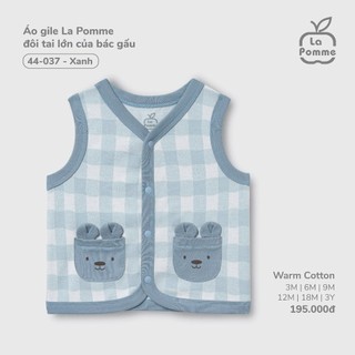 La pomme AW2025 BST Áo gile La Pomme cho bé T8.4