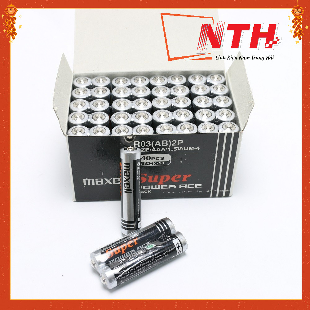 Combo 10 viên pin MAXEL / toshi AAA | Shopee Việt Nam